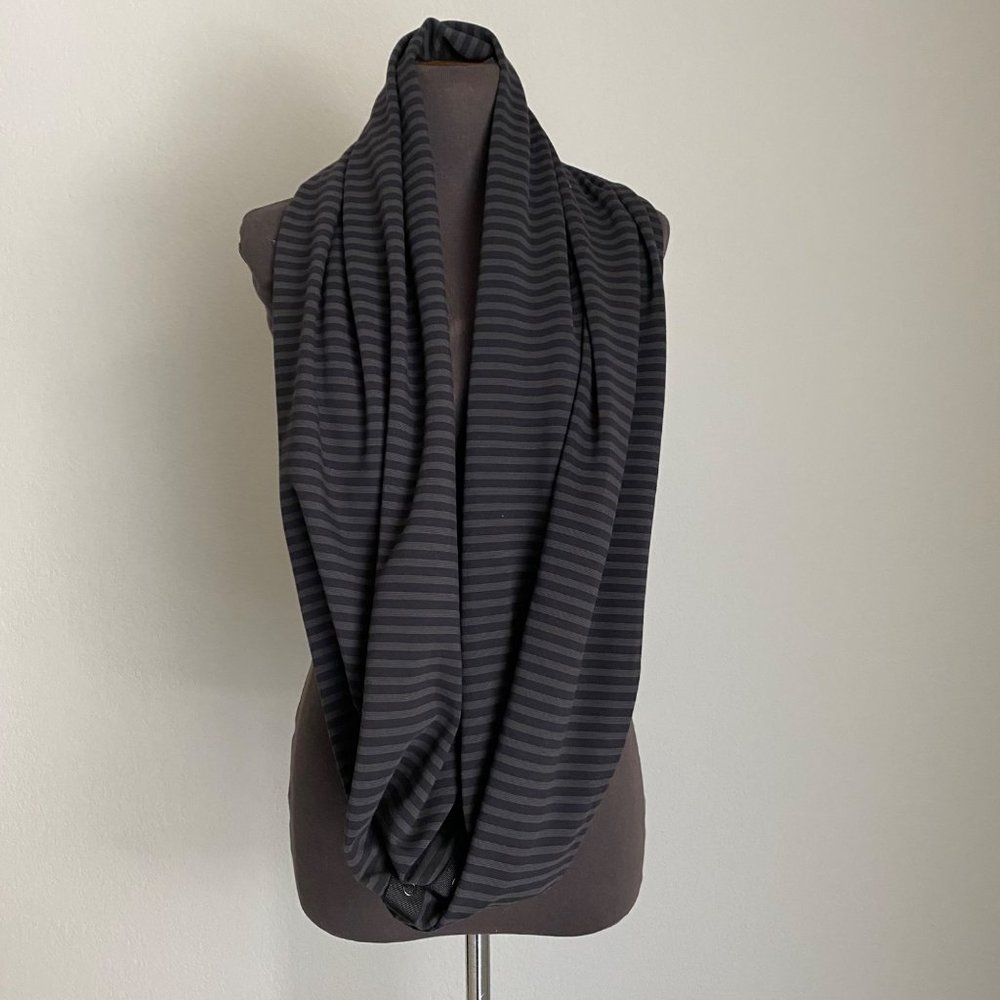 Lululemon sz 0/S vinyasa athletic neck stripe scarf - Picture 3 of 6